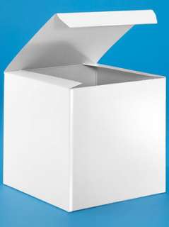 Wholesale 100 Lot Pack(7 x 3 x 3)Inch Gloss White Gift Boxes For 