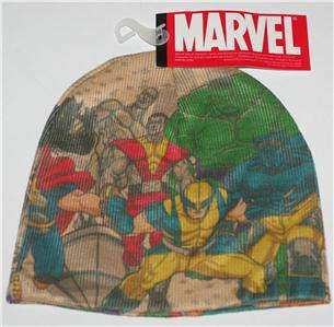 CAPTAIN AMERICA IRONMAN WOLVERINE Marvel BEANIE CAP HAT  