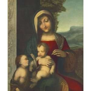   24x36 Inch, painting name Madonna, By Correggio 