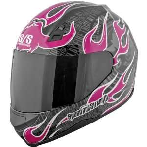    SPEED & STRENGTH TRIAL BY FIRE SS700 HELMET PINK MD Automotive