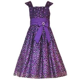 18. Rare Editions Girls 7 16 PURPLE PINK SILVER GLITTER DOT Special 
