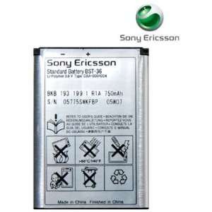  SONY ERICSSON OEM BST 36 BATTERY K510i K310i Cell Phones 