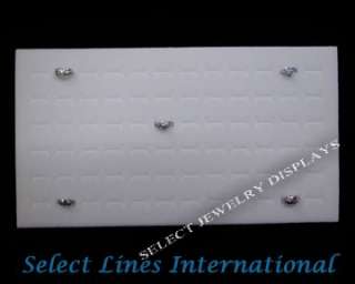   foam pad tray jewelry display item 92 72 w white ring foam pad 72 slot