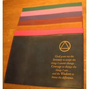  Alcoholics Anonymous Big Book Cover Serenity Prayer & AA 