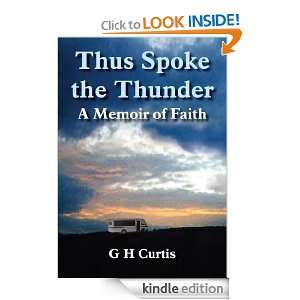   the Thunder A Memoir of Faith G H Curtis  Kindle Store