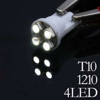 T10 Ultra Bright 4SMD White Car LED Light Bulb Lamp 12V  