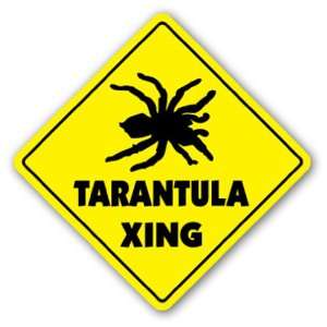  TARANTULA CROSSING Sign xing gift novelty spider arachnid 