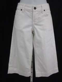 CITIZENS OF HUMANITY White Cropped Jeans Pants Sz 25  