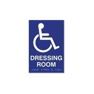  ADA Compliant Wheelchair Accessible Symbol Dressing Room 