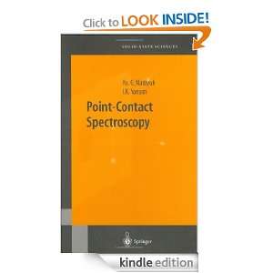 Point Contact Spectroscopy 145 (Springer Series in Solid State 