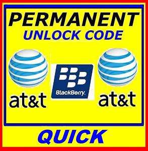UNLOCK Code For At&t/Cingular Blackberry 8100 8110 8120  