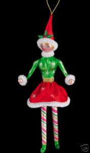   1011959 MISS PIXIETOES   CANDYLAND   ITALIAN   RETIRED ORNAMENT  