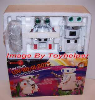 LOV TALKS LOV BO GI BOTS INTERPHONE BANDAI VINTAGE  