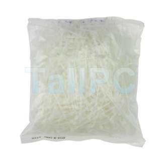 Lot of 1000PCS 3*60MM White Cable Wire Zip Ties Self Locking Nylon 