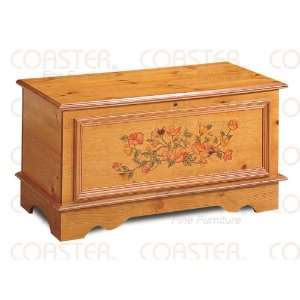 Wood Cedar Chest in Pine Finish   Coaster Co. 