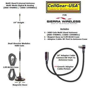 9dBi Sierra Wireless AT&T Mercury 885 External Antenna  
