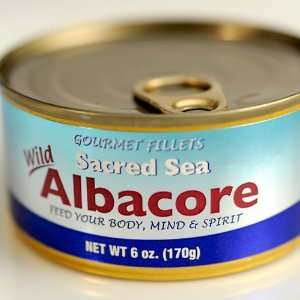 Sacred Sea Albacore Tuna (Oregon) Grocery & Gourmet Food