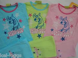 Girls Scooby Doo Long Pyjamas NEW 3/4 5 6 7 8 Years  