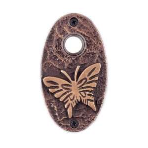  Butterfly Oval Doorbell Patio, Lawn & Garden