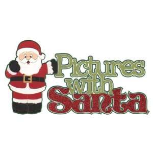  Pictures with Santa Laser Die Cut Arts, Crafts & Sewing