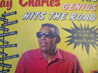 RAY CHARLES The Genius Hits The Road Record Lp Brazil  