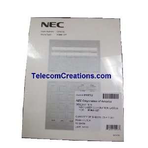  NEC DESI Laser Labels for the IP 12e & DG 12e Phones / Part 
