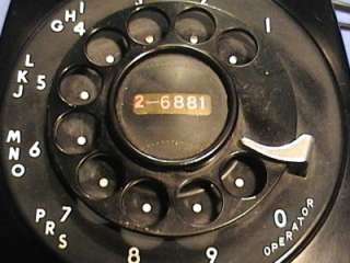 WESTERN ELECTRIC TELEPHONE MODEL C/D 500 MADE IN 1953  