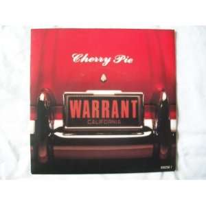  WARRANT Cherry Pie UK 7 45 Warrant Music
