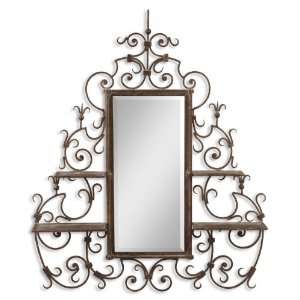  Uttermost 36.3 Inch Aletta Mirror Wall Mounted Mirror 