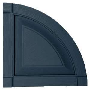   Beveled Design 12 Arch Top Pair for Vinyl Shutters