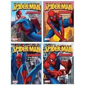  Spiderman Jumbo Coloring & Activity Book Case Pack 60 