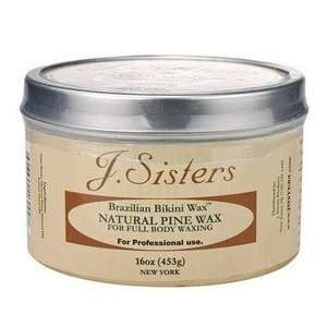  J. Sisters 1100 Natural Pine Wax, 14 oz.
