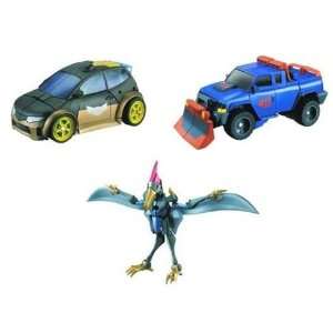  Transformers Animated Deluxe Wave 04 Revision 2 Set of 3 