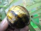 77mm Blue Tigers Eye Tigereye Crystal Sphere Ball  
