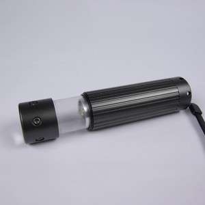   902 Camping Lamp Flashlight With 180 Lumens, 3 Modes (3*AAA/1*18650