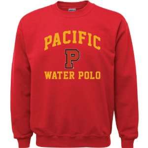  Pacific Boxers Red Youth Water Polo Arch Crewneck 