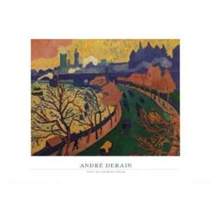   Pont de Charing Cross   Poster by Andre Derain (32x24)