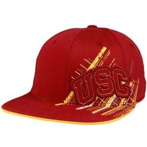   of the World USC Trojans Cardinal Prism 1 Fit Hat