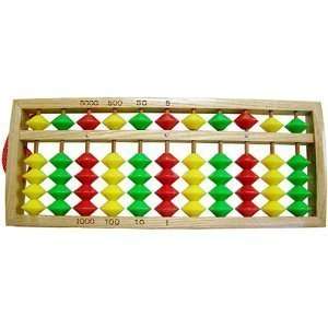 Japanese Abacus Colorful SOROBAN Number in Frame  