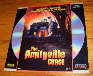 The Amityville Curse RARE Horror Hans Holzer Laserdisc  