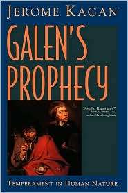 Galens Prophecy Temperament in Human Nature, (0813333555), Jerome 