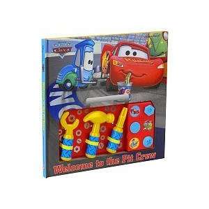  Welcome to the Pit Crew Sound Book play set   Disney Pixar 