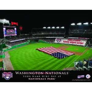  Personalized Washington Nationals Stadium Print Sports 