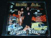 Big Al   Ghetto Stories Texas Rap CD Triple O.C. Capo 695717122147 