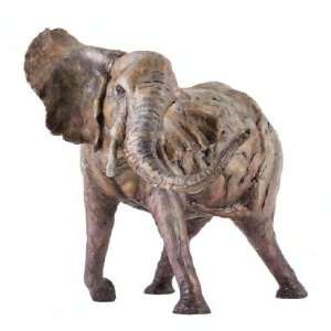  Old Warrior Elephant Sculpture