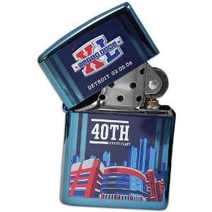   Zippo Super Bowl XL Limited Edition Chrome Lighter