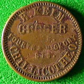 Civil War Token That Was Issued During the War