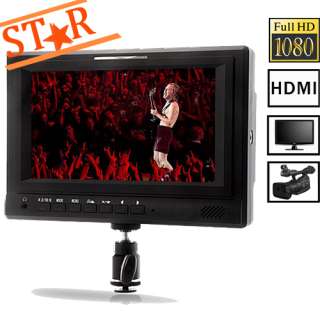   Camera Field DSLR HD HDMI LCD Monitor Video Cam w/ focus assist  