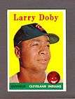 1958 Topps Lot 2 Cards Larry Doby Jim Piersall  