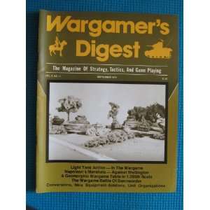  Wargamers Digest SEPTEMBER 1978 Gene McCoy Books